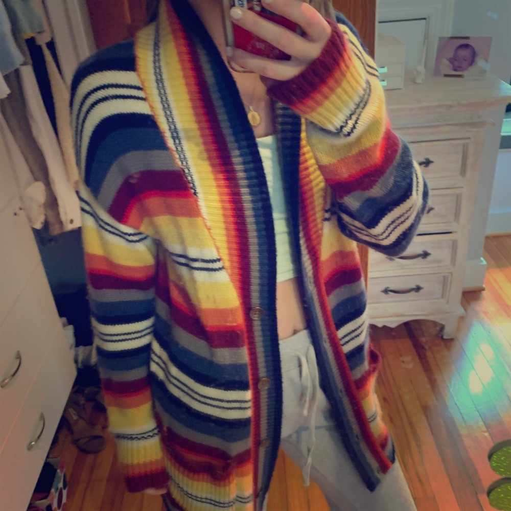 Multicolored cardigan